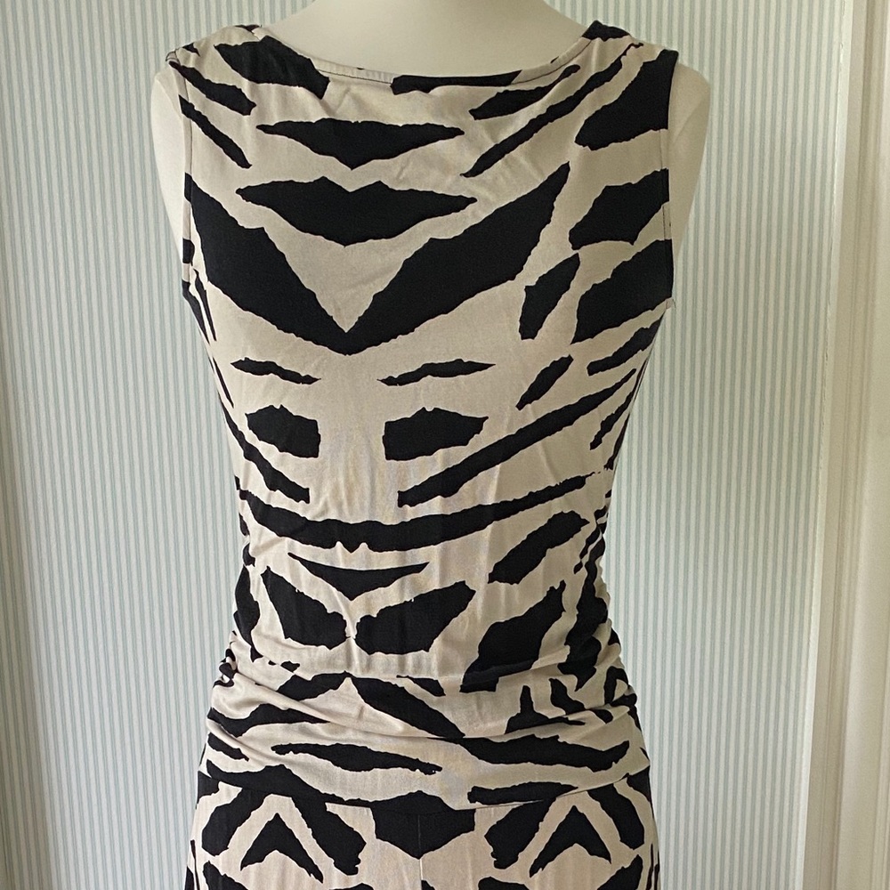Tracy Reese Zebra Print Maxi Dress - Picture 3 of 5